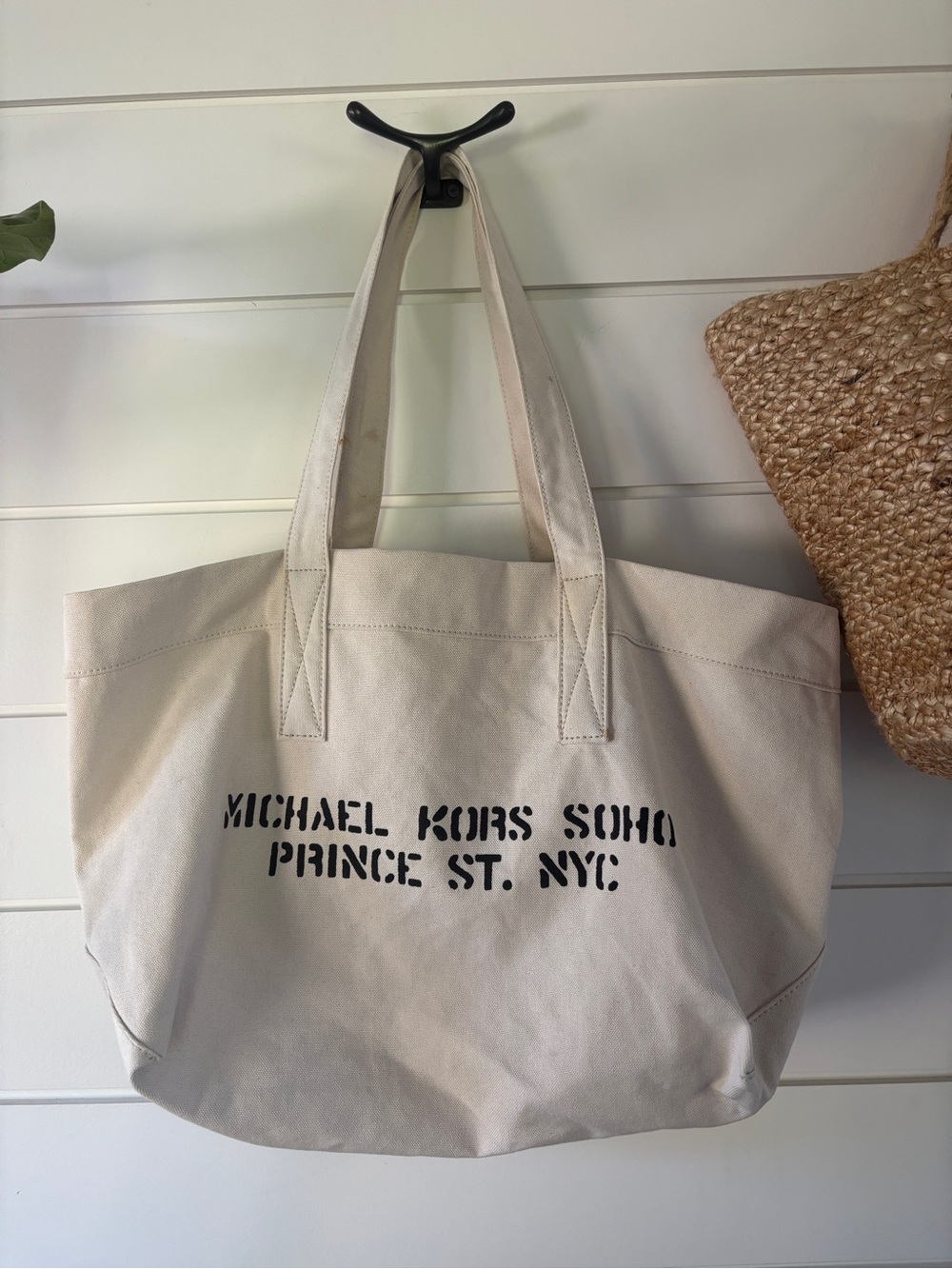 ✨ RARE Michael Kors Limited Edition SoHo Prince Street Canvas Tote